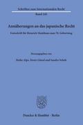 Annäherungen an das japanische Recht