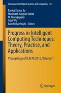 Progress in Intelligent Computing Techniques: Theo