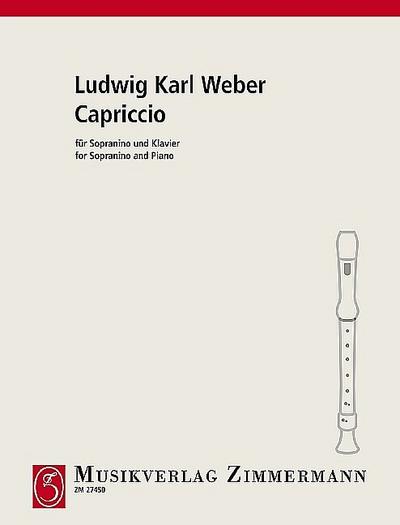 Capricciofür Sopraninoblockflöte und Klavier