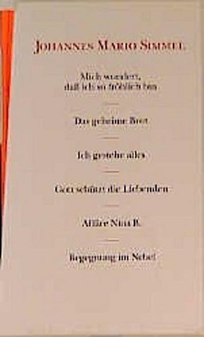 Die frühen Romane und Erzählungen, 6 Bde.