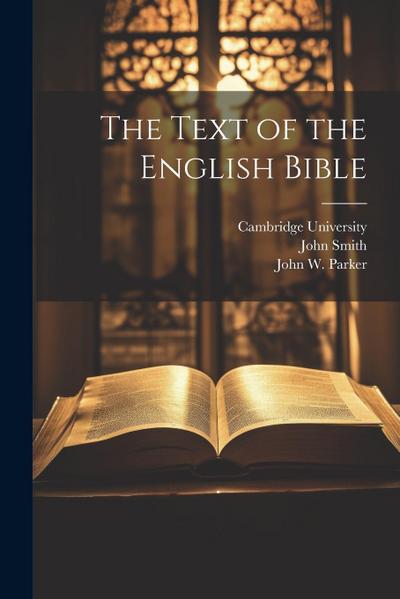 The Text of the English Bible