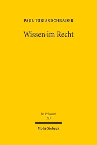 Wissen im Recht