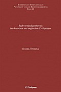 Sachverständigenbeweis im deutschen und englischen Zivilprozess