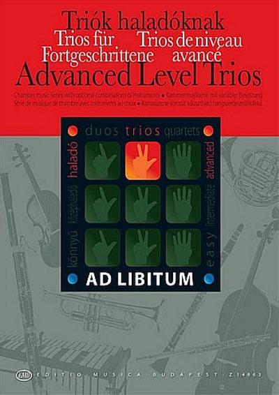 Trios für Fortgeschrittene für 3 InstrumentePartitur und Stimmen