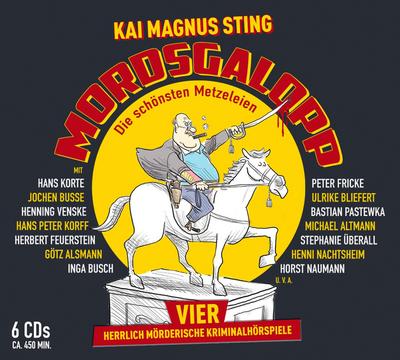 MORDSGALOPP - Vier herrlich mörderische Krimi-Hörspiele