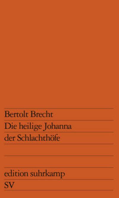 Die heilige Johanna der Schlachthöfe
