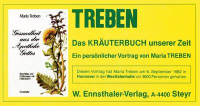 Gesundheit aus der Apotheke Gottes: Ratschläge und Erfahrungen mit Heilkräutern, Vortrag Hannover: 3 Tonbandkassetten
