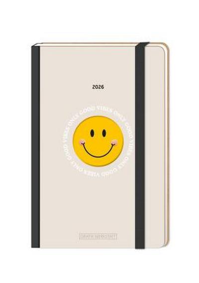 Terminplaner LetterArt 2026 Smiley