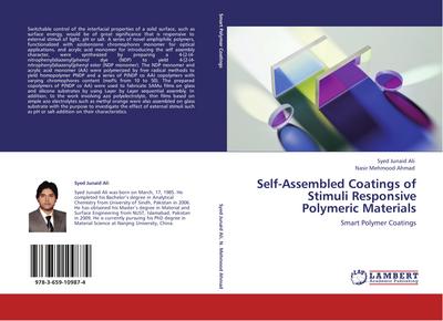 Self-Assembled Coatings of Stimuli Responsive Polymeric Materials