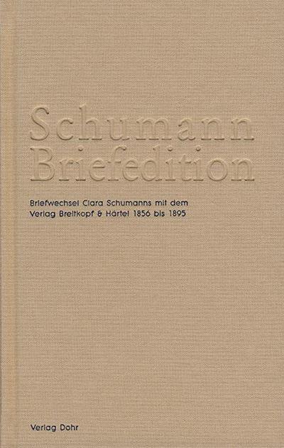 Schumann-Briefedition / Schumann-Briefedition III.9