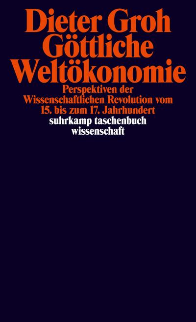Göttliche Weltökonomie: Perspektiven der wissenschaftlichen Revolution vom 15. bis zum 17. Jahrhundert (suhrkamp taschenbuch wissenschaft)