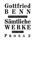 Sämtliche Werke - Stuttgarter Ausgabe. Bd. 5 - Prosa 3 (Sämtliche Werke - Stuttgarter Ausgabe, Bd. 5)