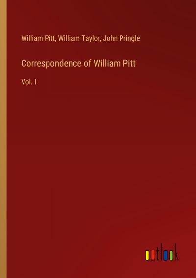 Correspondence of William Pitt
