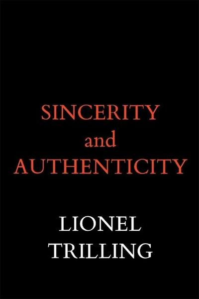 Sincerity and Authenticity