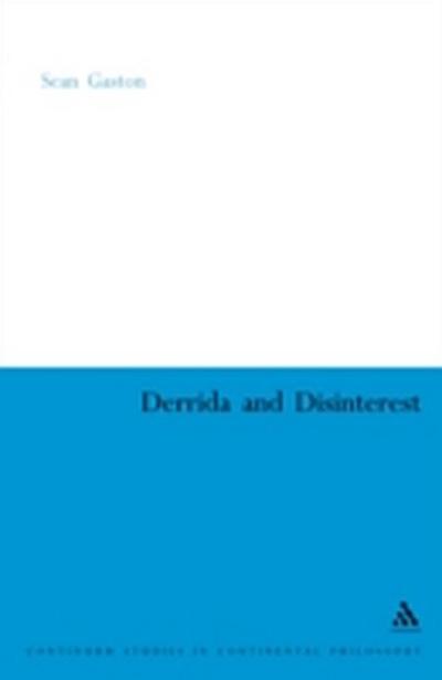 Derrida and Disinterest