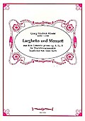 Larghetto und Menuett aus dem Concerto grosso op.6,9für 4 Blockflöten (SATB)