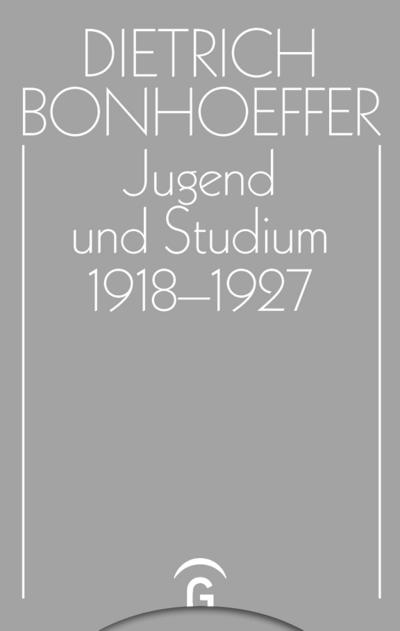 Jugend und Studium 1918-1927