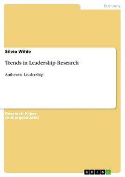 Trends in Leadership Research