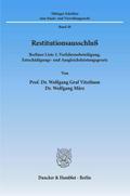 Restitutionsausschluß.