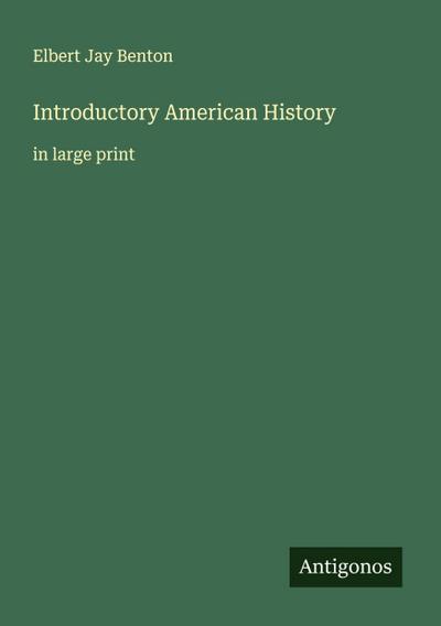 Introductory American History