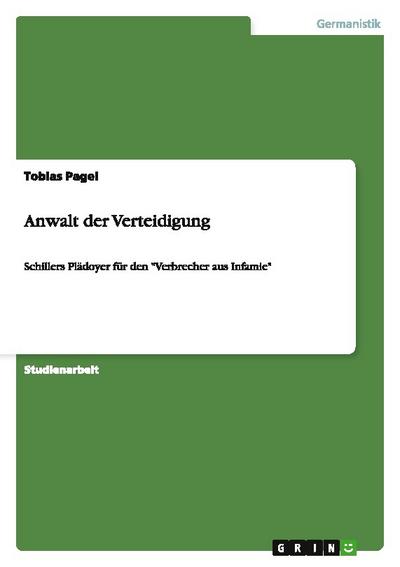 Anwalt der Verteidigung