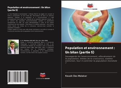 Population et environnement : Un bilan (partie 5)