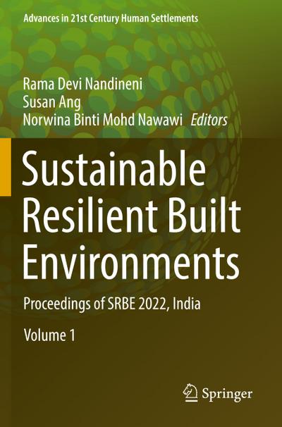Sustainable Resilient Built Environments