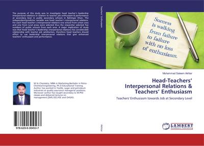 Head-Teachers’ Interpersonal Relations & Teachers’ Enthusiasm