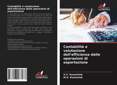 Contabilità e valutazione dell’efficienza delle operazioni di esportazione