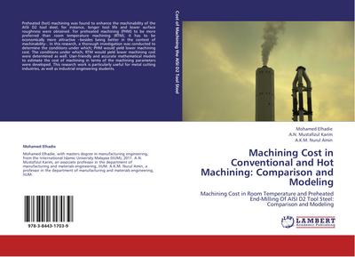 Machining Cost in Conventional and Hot Machining: Comparison and Modeling