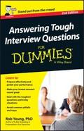Answering Tough Interview Questions For Dummies - 