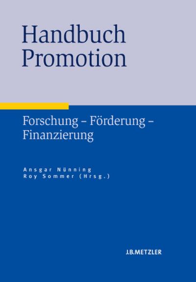 Handbuch Promotion