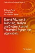 Recent Advances in Modeling, Analysis and Systems 