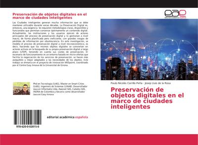 Preservación de objetos digitales en el marco de ciudades inteligentes