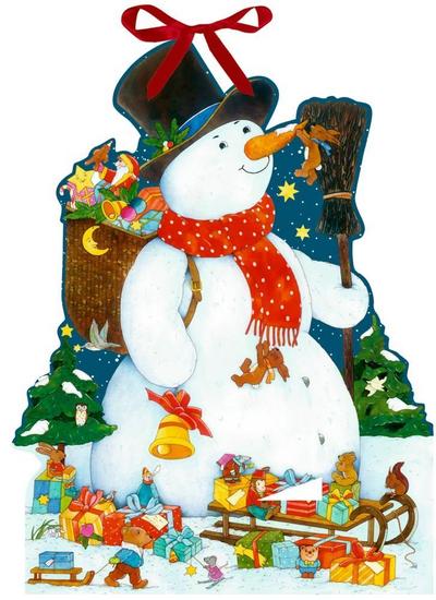 Der glückliche Schneemann, Adventskalender