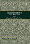 The Ashgate Handbook of Legal Translation
