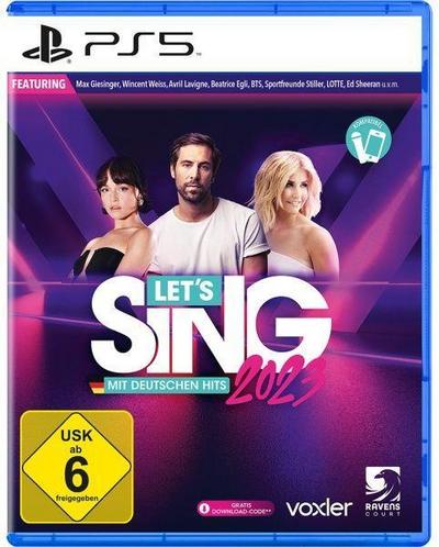 Let’s Sing 2023 German Version (USK), 1 PS5-Blu-Ray-Disc