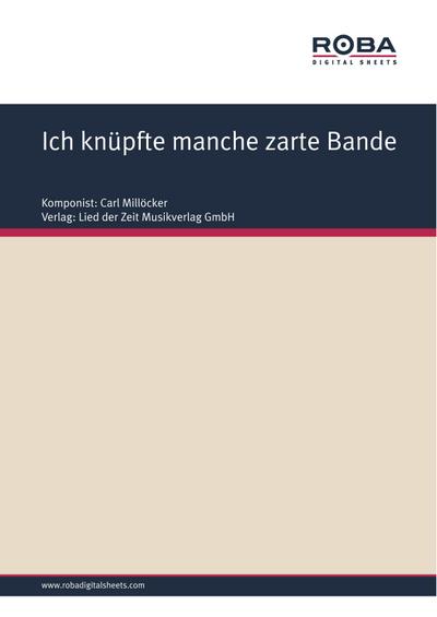 Ich knüpfte manche zarte Bande