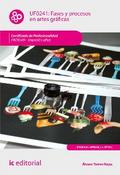 Fases y procesos en artes gráficas. ARGI0109