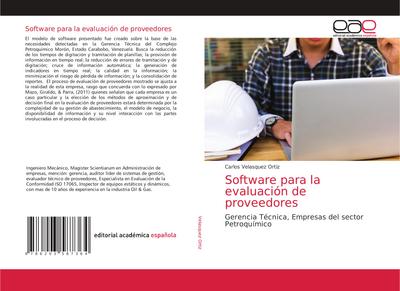 Software para la evaluación de proveedores
