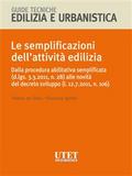 Le semplificazioni dell’attività edilizia