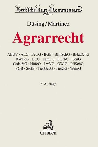 Agrarrecht (Beck’sche Kurz-Kommentare)