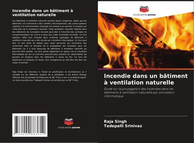 Incendie dans un bâtiment à ventilation naturelle
