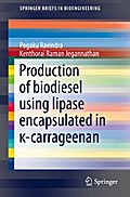 Production of biodiesel using lipase encapsulated in κ-carrageenan