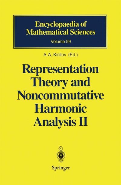 Representation Theory and Noncommutative Harmonic Analysis II