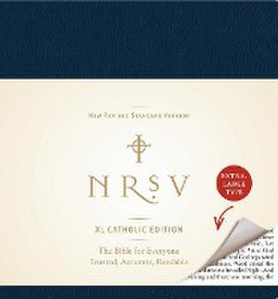 NRSV XL, Catholic Edition, Hardcover, Navy - Catholic Bible Press