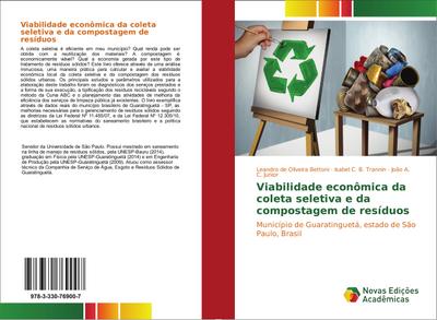 Viabilidade econômica da coleta seletiva e da compostagem de resíduos