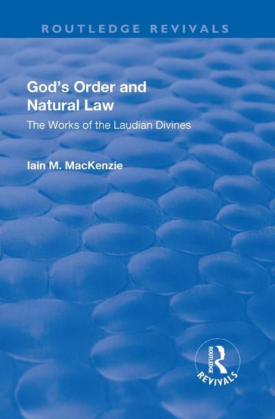 God’s Order and Natural Law