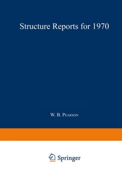 Structure Reports for 1970
