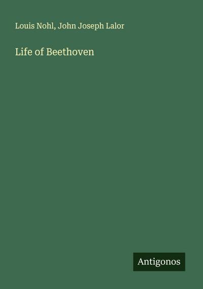 Life of Beethoven